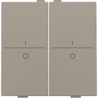 Niko - TOUCHE DOUBLE I/0 POUR INTERRUPTEUR/BOUTON SANS FIL À 4 CONTACTS