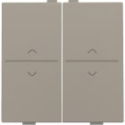 Niko - TOUCHE DBL FLÈCHES PR INTERRUPTEUR/BOUTON SANS FIL À 4 CONTACTS