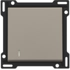 Niko - SET DE FINITION AVEC VOYANT PR INTERRUPTEUR/BOUTON-POUSS. SIMPLE