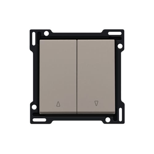 Niko - SET DE FINITION BOUTON-POUSSOIR DOUBLE POUR VOLETS