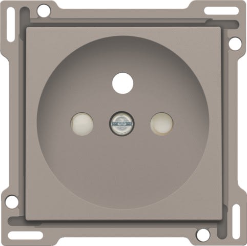 Niko - SET DE FINITION PRISE AVEC BROCHE DE TERRE, 28,5MM
