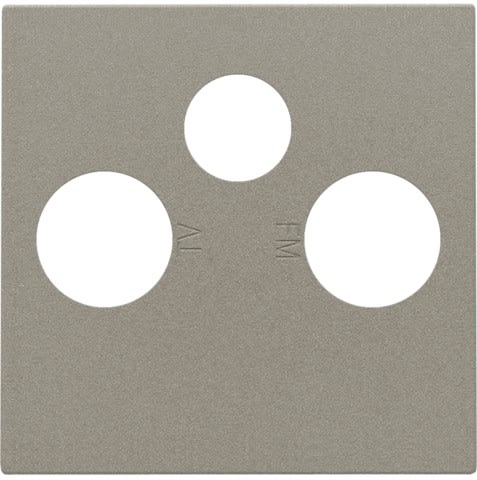 Niko - SET DE FINITION 2 CONN. COAX. SIMPLES TV/FM ET 1 CONN. SATELLITE