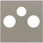 Niko - SET DE FINITION 2 CONN. COAX. SIMPLES TV/FM ET 1 CONN. SATELLITE