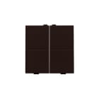 Niko - TOUCHE DOUBLE POUR INTERRUPTEUR/BOUTON SANS FIL À 4 COMMANDES