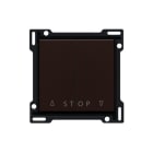 Niko - SET DE FINITION BOUTON-POUSSOIR DOUBLE VOLETS ÉLECTRONIQUE
