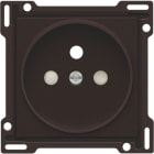 Niko - SET DE FINITION PRISE AVEC BROCHE DE TERRE, 21MM