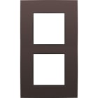 Niko - PLAQUE DE RECOUVREMENT DOUBLE, 60MM D'ENTRAXE, VERTICALE