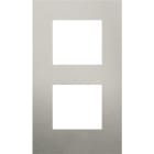 Niko - PLAQUE DE RECOUVREMENT DOUBLE, 60MM D'ENTRAXE, VERTICALE