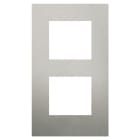 Niko - PLAQUE DE RECOUVREMENT DOUBLE, 60MM D'ENTRAXE, VERTICALE