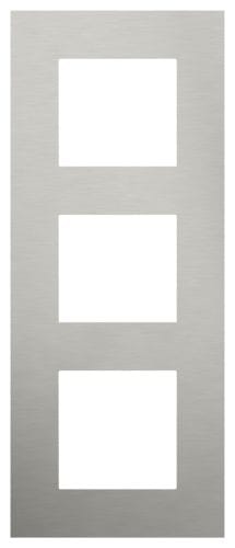 Niko - PLAQUE DE RECOUVREMENT TRIPLE, 60MM D'ENTRAXE, VERTICALE