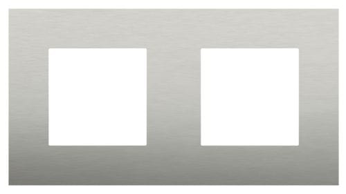 Niko - PLAQUE DE RECOUVREMENT DOUBLE AVEC 71MM D'ENTRAXE