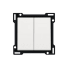 Niko - SET DE FINITION INTERRUPTEUR DOUBLE ALLUM./VA-ET-VIENT (DOUBLE)