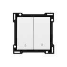 Niko - SET DE FINITION BOUTON-POUSSOIR DOUBLE POUR VOLETS