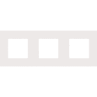 Niko - PLAQUE DE RECOUVREMENT TRIPLE AVEC 71MM D'ENTRAXE