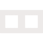 Niko - PLAQUE DE RECOUVREMENT DOUBLE AVEC 71MM D'ENTRAXE