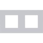 Niko - PLAQUE DE RECOUVREMENT DOUBLE AVEC 71MM D'ENTRAXE