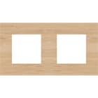 Niko - PLAQUE DE RECOUVREMENT DOUBLE AVEC 71MM D'ENTRAXE