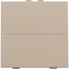 Niko - TOUCHE SIMP. INTERRUPTEUR/BOUTON-POUSSOIR SANS FIL À 2 COMMANDES