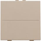 Niko - TOUCHE SIMP. INTERRUPTEUR/BOUTON-POUSSOIR SANS FIL À 2 COMMANDES