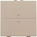 Niko - TOUCHE SIMP. FLÈCHES PR INTERRUPTEUR/BOUTON SANS FIL, 2 CONTACTS