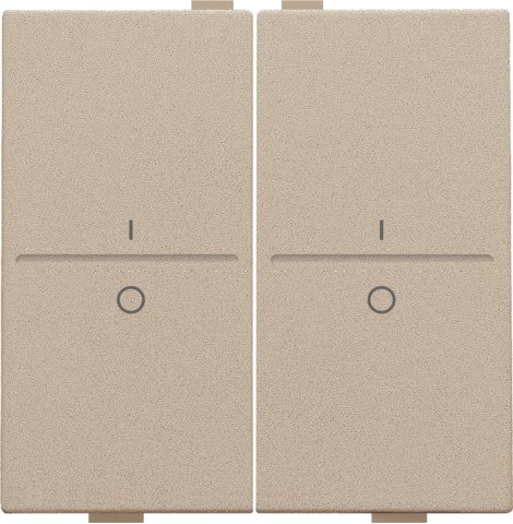 Niko - TOUCHE DOUBLE I/0 POUR INTERRUPTEUR/BOUTON SANS FIL À 4 CONTACTS