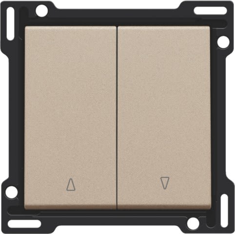 Niko - SET DE FINITION BOUTON-POUSSOIR DOUBLE POUR VOLETS