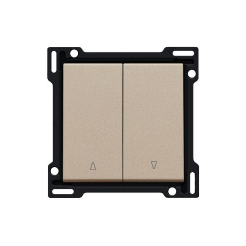Niko - SET DE FINITION BOUTON-POUSSOIR DOUBLE POUR VOLETS