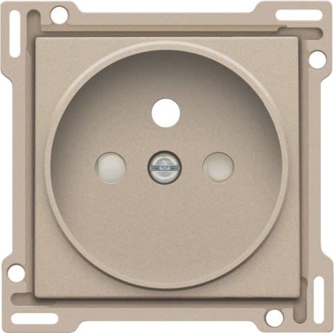 Niko - SET DE FINITION PRISE AVEC BROCHE DE TERRE, 21MM