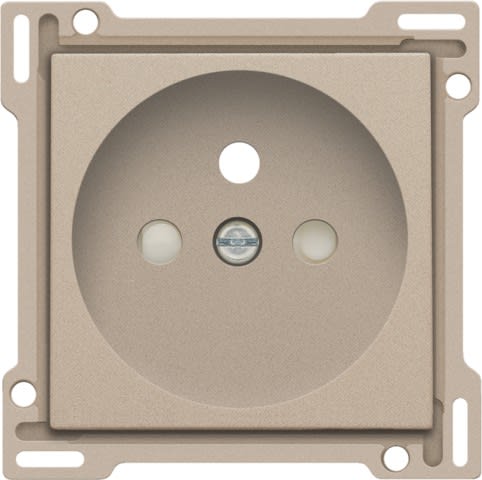 Niko - SET DE FINITION PRISE AVEC BROCHE DE TERRE, 28,5MM