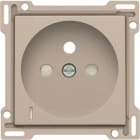 Niko - SET DE FINITION PRISE AVC INDICAT. TENSION, BROCHE TERRE, 28,5MM