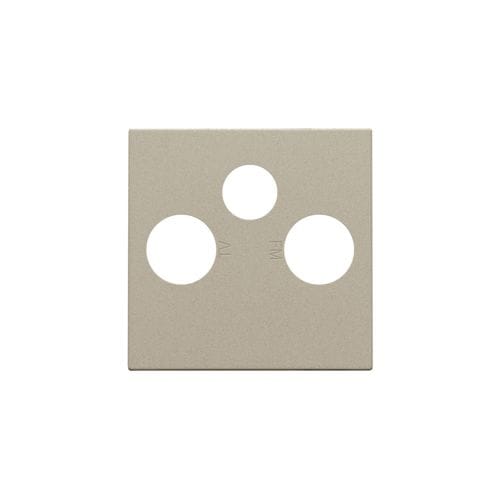 Niko - SET DE FINITION 2 CONN. COAX. SIMPLES TV/FM ET 1 CONN. SATELLITE