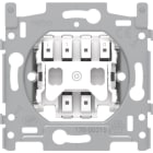 Niko - SOCLE BOUTON-POUSSOIR 10A, NO, 3 BORNES, CONNEXION RAPIDE