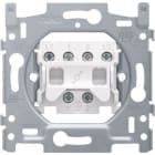 Niko - SOCLE INTERRUPTEUR VA-ET-VIENT BIPOLAIRE 10A, BORNES À VIS