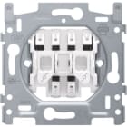 Niko - SOCLE INTERRUPTEUR VA-ET-VIENT DOUBLE 10A, CONNEXION RAPIDE