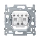 Niko - SOCLE INTERRUPTEUR VA-ET-VIENT 10A ET BOUTON-POUSSOIR NO/NF, VIS