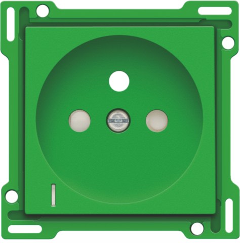 Niko - SET DE FINITION PRISE AVC INDICAT. TENSION, BROCHE TERRE, 28,5MM