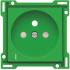 Niko - SET DE FINITION PRISE AVC INDICAT. TENSION, BROCHE TERRE, 28,5MM