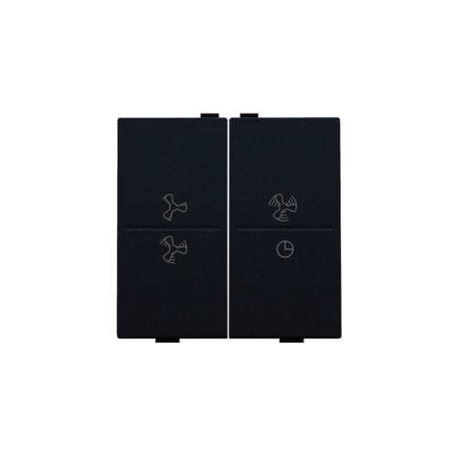 Niko - TOUCHE DBL, SYMBOLE VENTILATION, PR INTERRUPTEUR/BOUTON SANS FIL