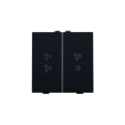 Niko - TOUCHE DBL, SYMBOLE VENTILATION, PR INTERRUPTEUR/BOUTON SANS FIL