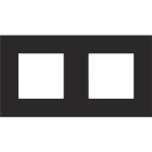 Niko - PLAQUE DE RECOUVREMENT DOUBLE AVEC 71MM D'ENTRAXE