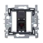 Niko - 1 CONNEXION RJ11 UTP, PLAT, INC. CADRE DE MONTAGE, GRIFFES