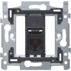 Niko - 1 CONNEXION RJ11 UTP, PLAT, INC. CADRE DE MONTAGE, VIS