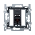 Niko - 1 CONNEXION RJ11 UTP, PLAT, INC. CADRE DE MONTAGE, VIS
