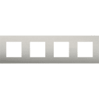 Niko - PLAQUE DE RECOUVREMENT QUADRUPLE AVEC 71MM D'ENTRAXE