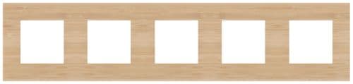 Niko - PLAQUE DE RECOUVREMENT QUINTUPLE AVEC 71MM D'ENTRAXE