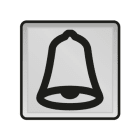 Niko - SYMBOLE SONNERIE POUR INTERRUPTEURS TÉMOINS/BOUTONS ÉTANCHES