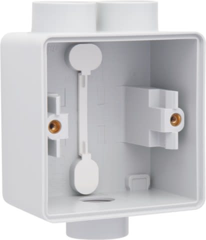 Niko - BOÎTE EN SAILLIE ÉTANCHE POUR 1 FONCTION, 3 ENTRÉES M20