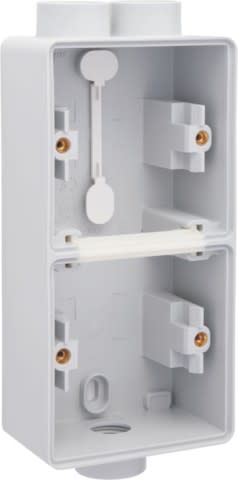 Niko - BOÎTE EN SAILLIE DOUBLE ÉTANCHE POUR 2 FONCTIONS, 3 ENTRÉES M20