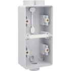 Niko - BOÎTE EN SAILLIE DOUBLE ÉTANCHE POUR 2 FONCTIONS, 3 ENTRÉES M20