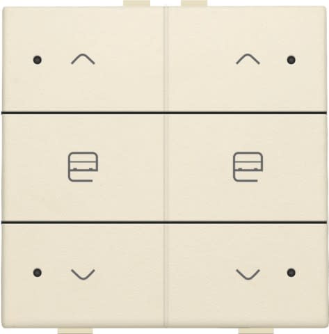 Niko - COMMANDE DE MOTEUR DOUBLE AVEC LED POUR NIKO HOME CONTROL